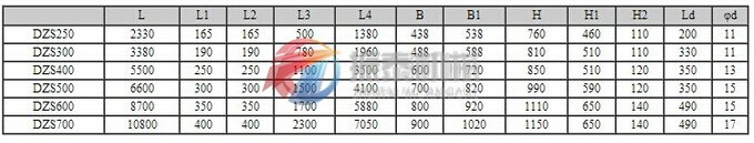 振動輸送機安裝尺寸